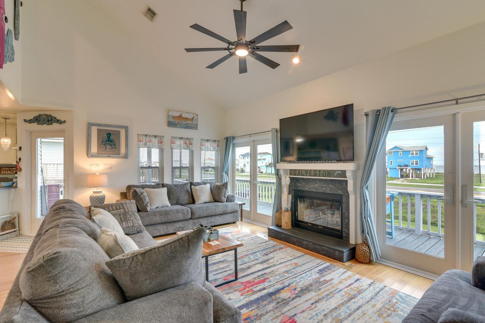 Pet-Friendly Terramar Beach Haven With Pool Access Galveston Eksteriør bilde